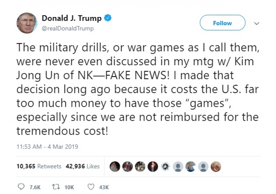 tong thong trump phu nhan thao luan van de tap tran tai thuong dinh my trieu lan 2