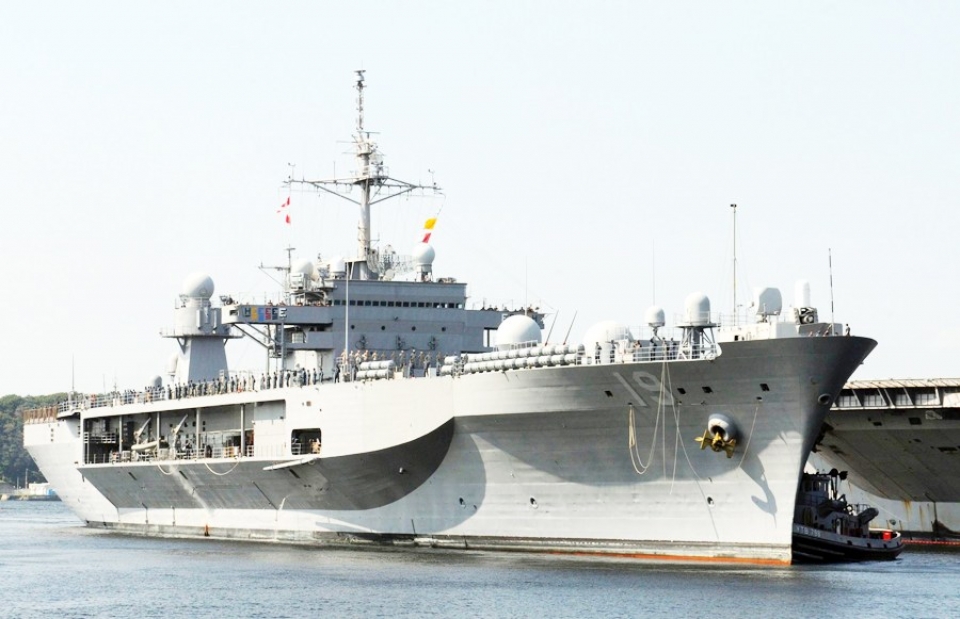 Sau khi đi qua Biển Đông, tàu chỉ huy hiện đại nhất của Mỹ thăm Philippines sau khi di qua bien dong tau chi huy hien dai nhat cua my tham philippines