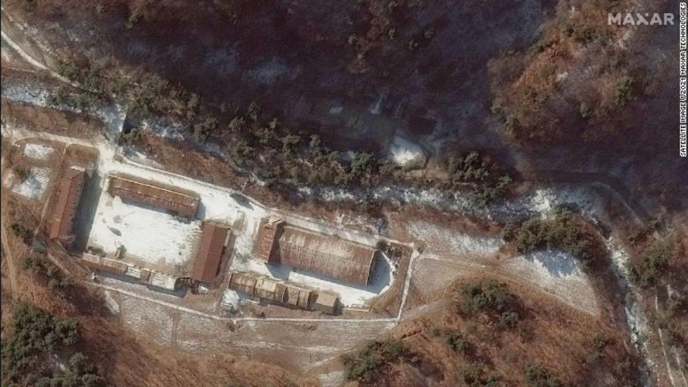 CNN: Phát hiện mới từ hình ảnh vệ tinh chụp ở Triều Tiên, lộ đường hầm tới nơi cất giữ vũ khí hạt nhân? (Nguồn: Maxar)