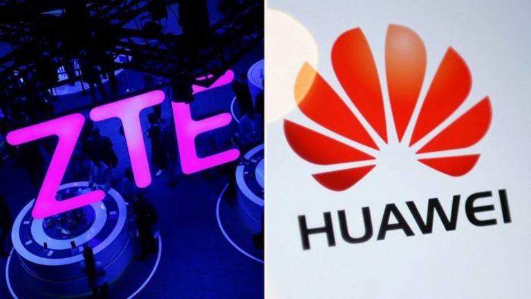 Mỹ liệt 5 công ty công nghệ Trung Quốc vào danh sách đen, Huawei và ZTE lại 'dính đạn'. (Nguồn: AFP)