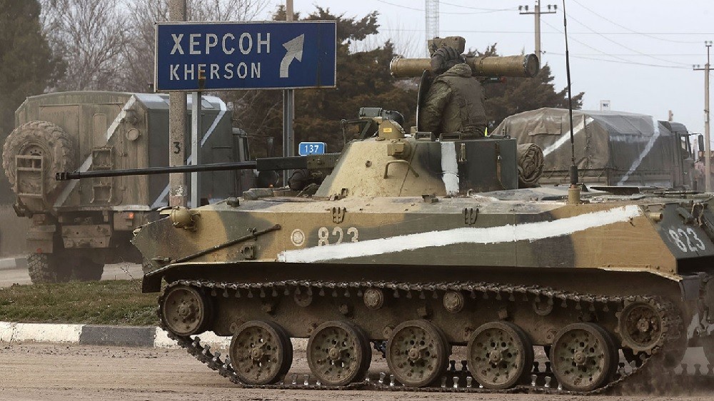 Xung đột Nga-Ukraine: Quân Nga đã tiến vào thành phố Kherson, Mỹ thẳng thừng gạt đề xuất của Kiev. (Nguồn: TASS)