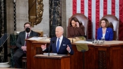 Giữa xung đột Nga-Ukraine, Tổng thống Mỹ Joe Biden đọc Thông điệp Liên bang 2022