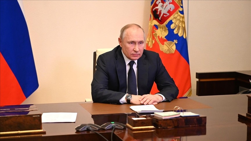 Tổng thống Nga tuyên bố Moscow không bao giờ lùi bước, bị buộc phải tiến hành chiến dịch ở Ukraine. (Nguồn: Anadolu)