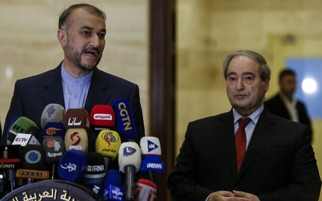 Syria 'khởi sắc' trong quan hệ quốc tế, Iran bày tỏ vui mừng. (Nguồn: AFP)