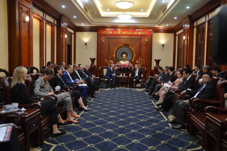 TP. Hồ Chí Minh và Frankfurt thúc đẩy hợp tác nhiều lĩnh vực tp ho chi minh va tp frankfurt thuc day hop tac nhieu linh vuc