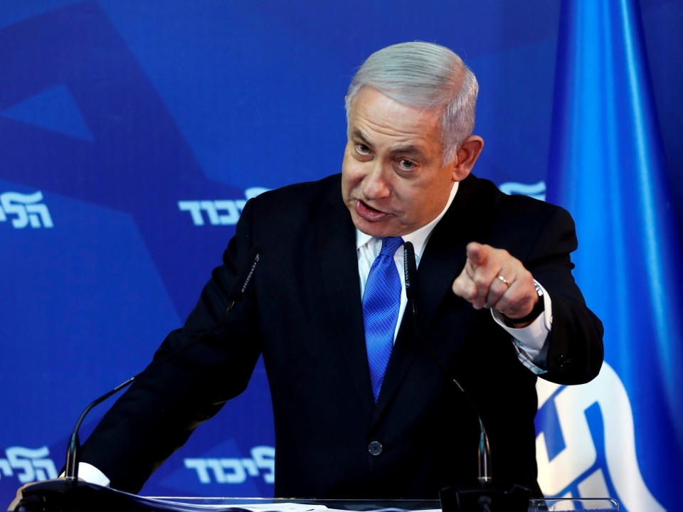 dang likud huy buoi le mit tinh ung ho thu tuong netanyahu