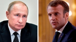 Điện đàm với Tổng thống Nga, nhà lãnh đạo Pháp thẳng thừng quan điểm về loạt vấn đề Ukraine, Navalny, Czech