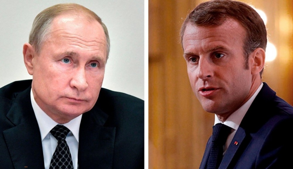 Điện đàm với Tổng thống Nga, nhà lãnh đạo Pháp thẳng thừng quan điểm về loạt vấn đề Ukraine, Navalny, Czech. (Nguồn: EurNews)