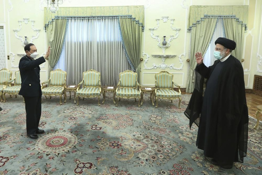 Tổng thống Iran ca ngợi quan hệ hợp tác với Trung Quốc. (Nguồn: AP)