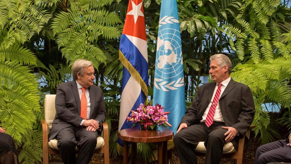 tong thu ky lien hop quoc tham cuba