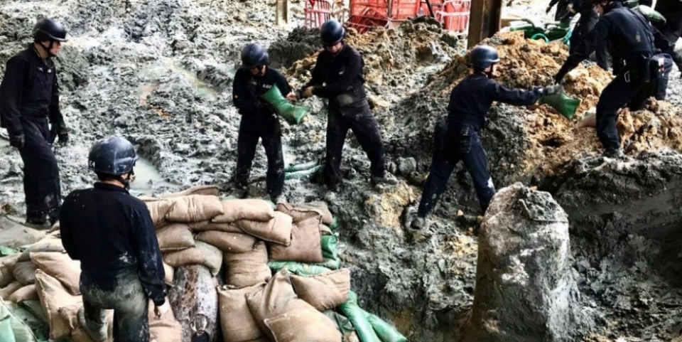 Hong Kong: Phát hiện thêm một quả bom chưa nổ từ Thế chiến II hong kong pha t hie n them mot qua bom chua no tu the chien ii