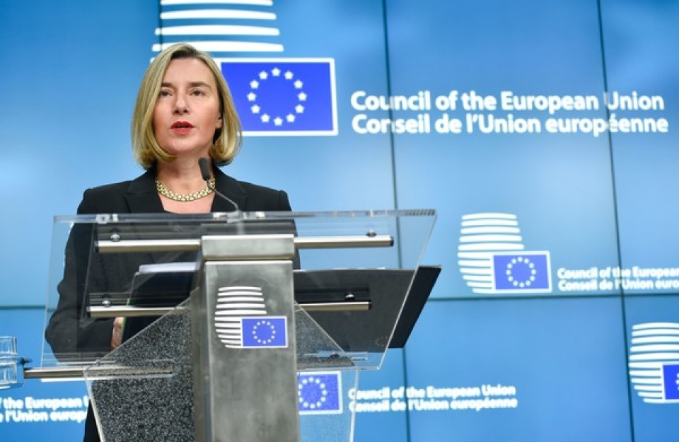 eu thong nhat ve cac van de iran va jerusalem