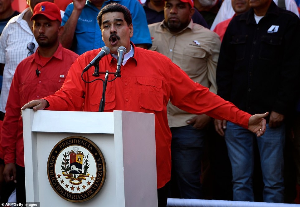Tổng thống Maduro: Mỹ sẽ can thiệp quân sự nếu Venezuela xảy ra nội chiến tong thong venezuela my se an mung va can thiep quan su neu noi chien