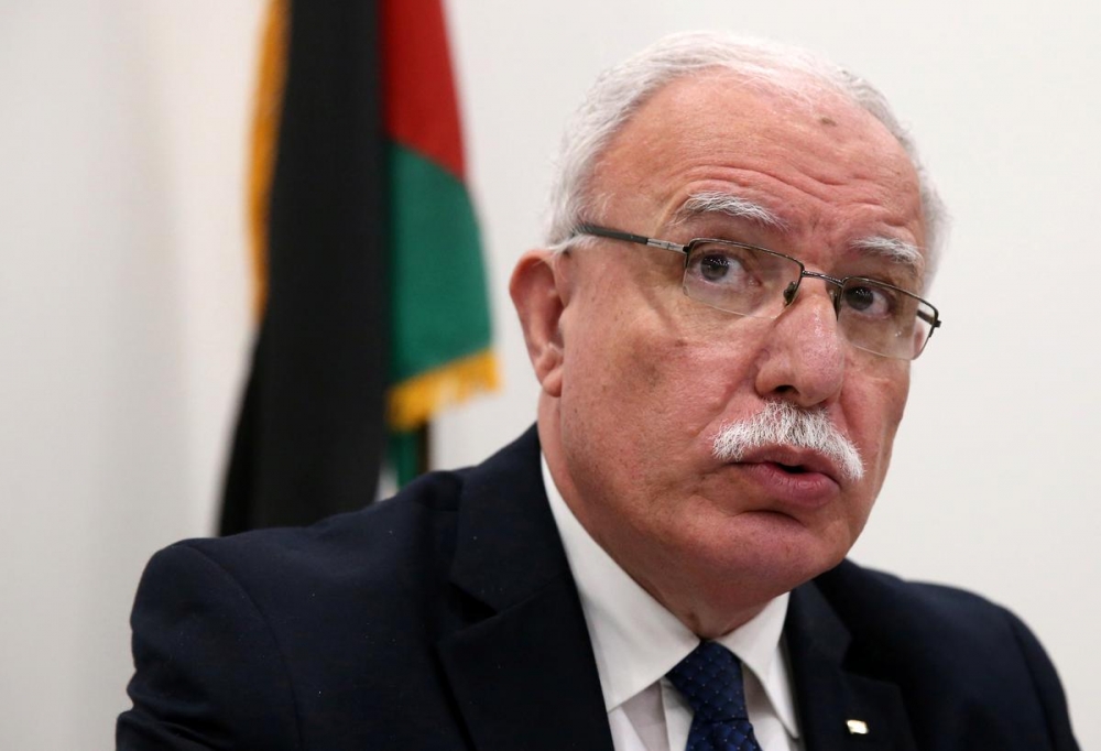 Ngoại trưởng Palestine: Kế hoạch hòa bình Trung Đông của Mỹ là "điều kiện đầu hàng" palestine my dua ra dieu kien dau hang khong phai ke hoach hoa binh