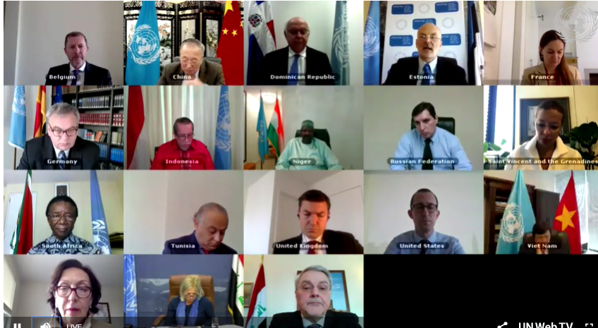 hoi dong bao an lhq thao luan ve tinh hinh iraq