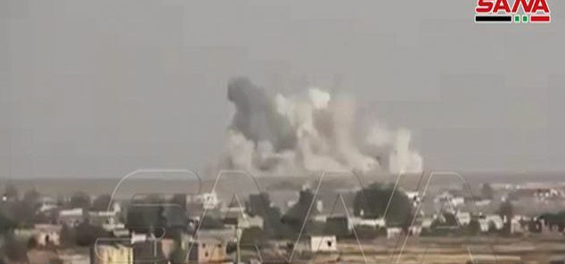 nong tho nhi ky bat ngo na ten lua vao khu vuc dan sinh o aleppo