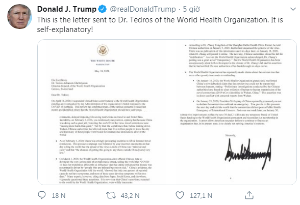 nong toi hau thu dai 4 trang ong trump vua gui cho who co gi