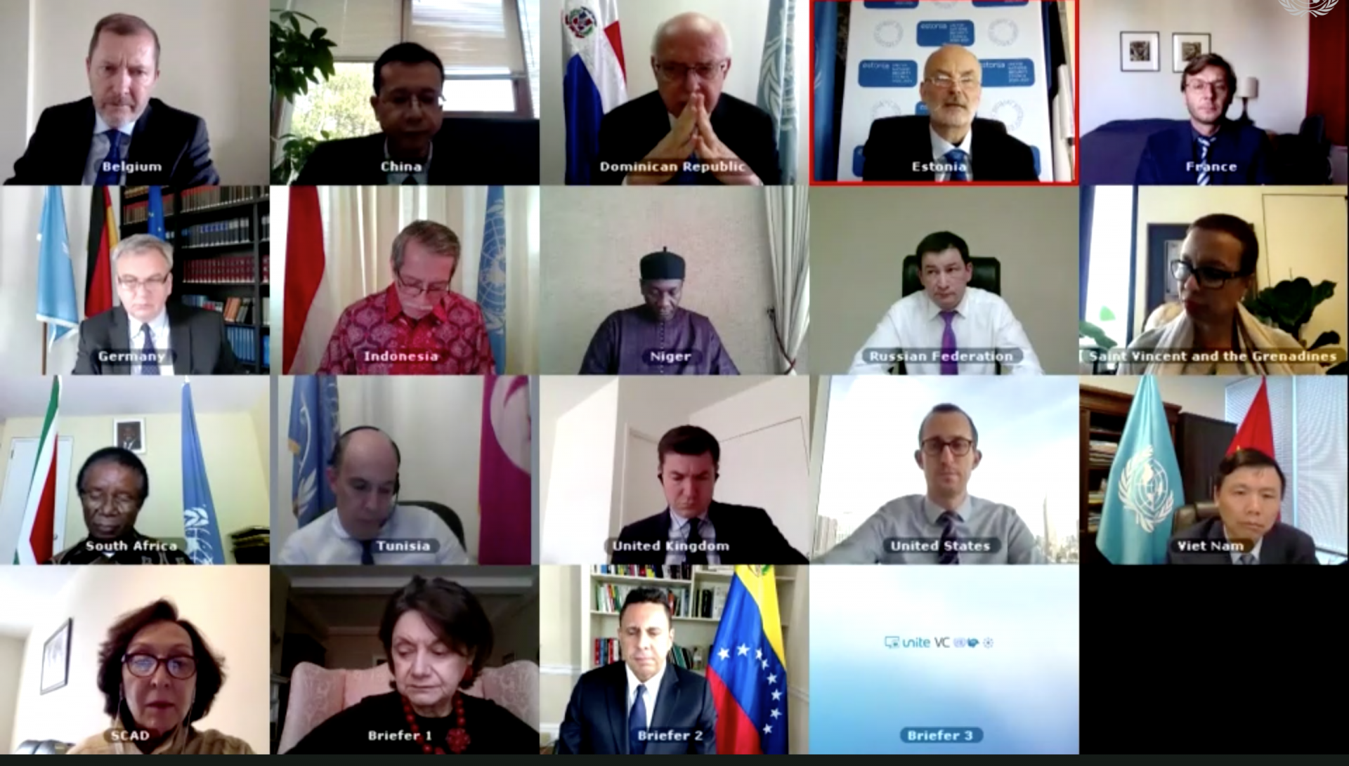 Hội đồng Bảo an thảo luận trực tuyến mở về Venezuela
