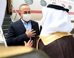 Ngoại trưởng Thổ Nhĩ Kỳ bắt đầu 'chuyến thăm hàn gắn' tới Saudi Arabia