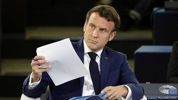 Tổng thống Pháp: Châu Âu cần rút ra bài học trong quá khứ, nhiệm vụ là đứng về phía Ukraine trong xung đột với Nga. (Nguồn: Reuters)
