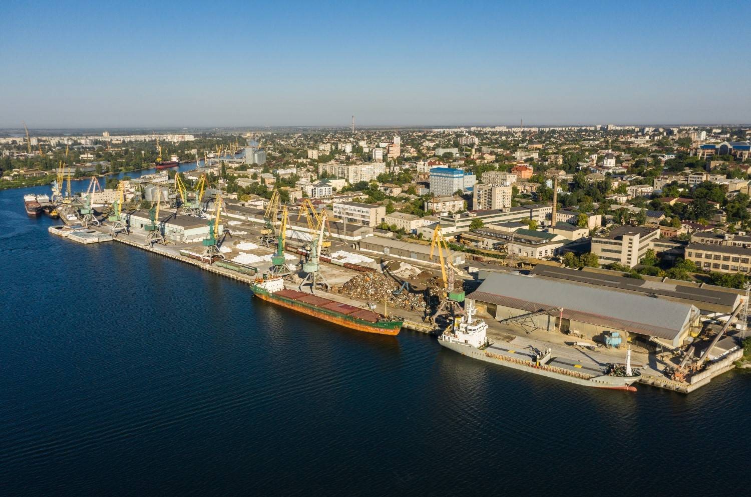 Cảng Kherson. (Nguồn: Adobe stocjk)