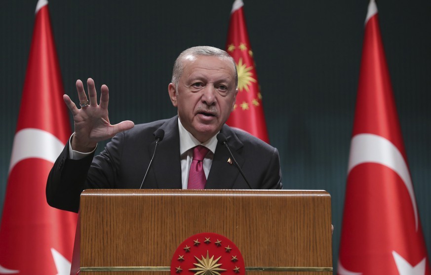 Tổng thống Thổ Nhĩ Kỳ phát thông điệp cứng rắn tới Mỹ về Syria. (Nguồn: AP)