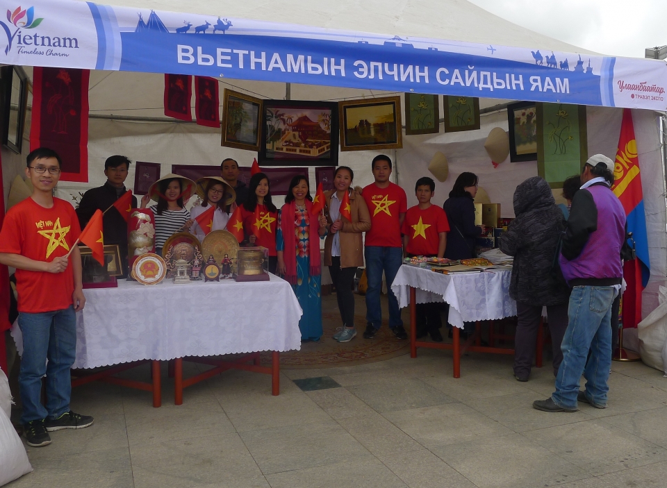 viet nam tham gia trien lam du lich tai ulan bator