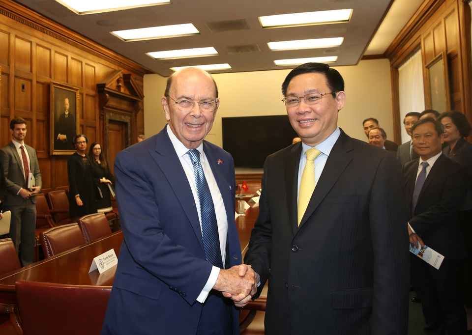 thuc day hop tac kinh te thuong mai va dau tu viet nam hoa ky