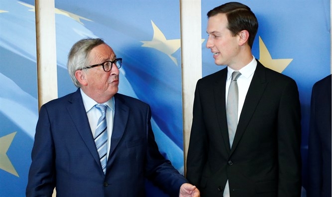 con re tong thong my gap gioi lanh dao eu