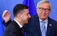 tong thong ukraine zelensky tham chau au tung buoc hoi sinh thoa thuan minsk