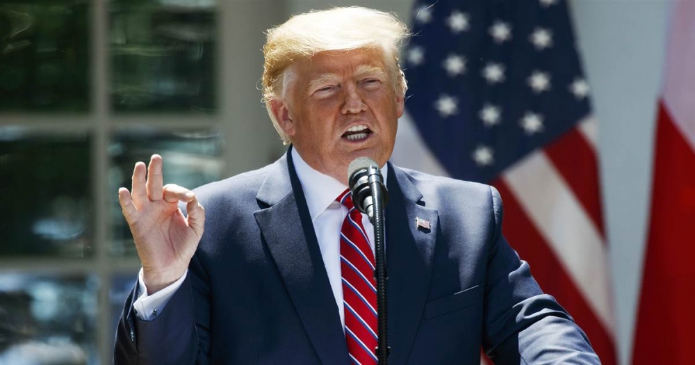 tong thong trump tuyen bo con qua som de nghi den viec co thoa thuan voi iran