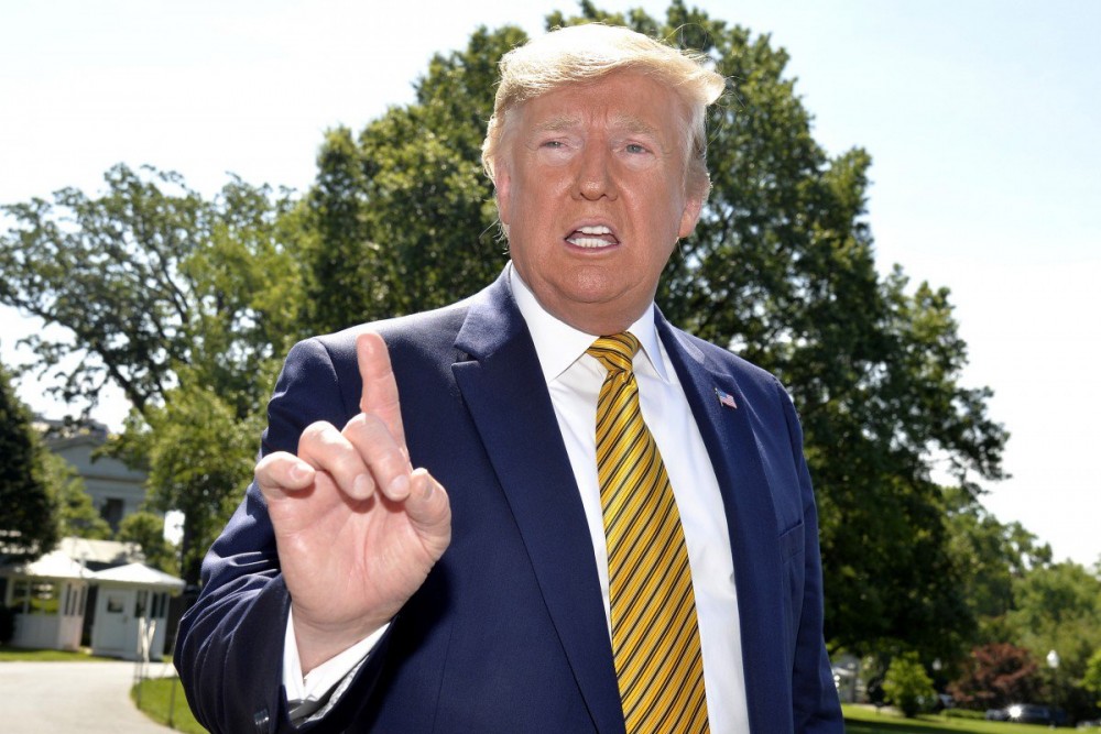 tong thong trump tuyen bo se tai dac cu de dang hon neu bi luan toi