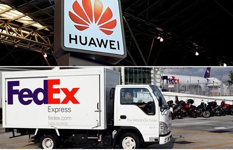 trung quoc yeu cau tap doan fedex giai thich ve vu viec lien quan huawei