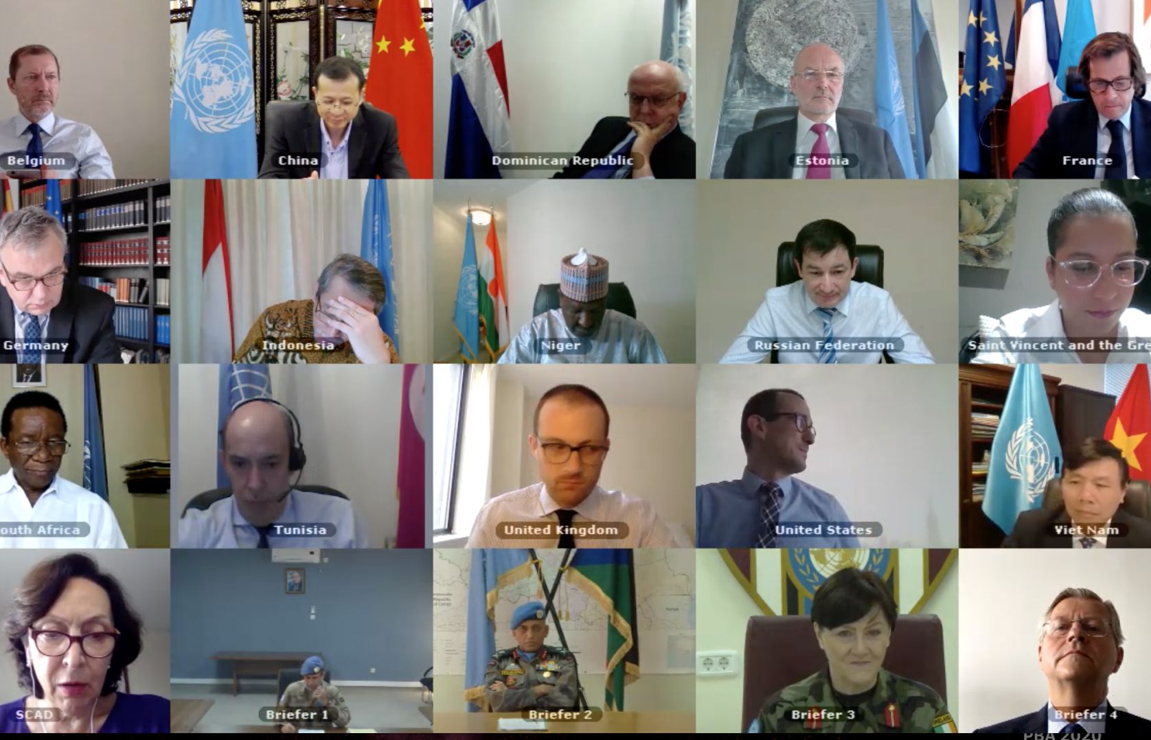 Lực lượng gìn giữ hoà bình LHQ hỗ trợ các nước nơi đóng quân ứng phó với đại dịch Covid-19