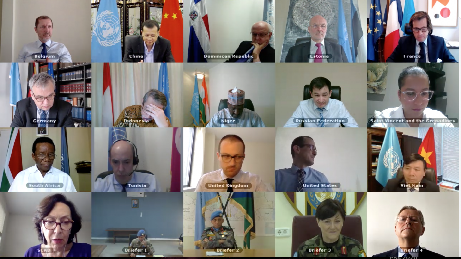 Lực lượng gìn giữ hoà bình LHQ hỗ trợ các nước nơi đóng quân ứng phó với đại dịch Covid-19