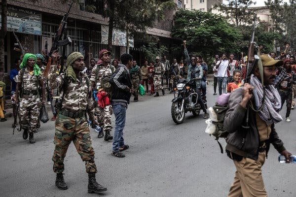 Ethiopia đơn phương ngừng bắn, Mỹ thận trọng, cảnh báo 'gai góc' về sự sụp đổ. (Nguồn: The New York Times)