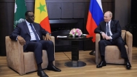 Sau cuộc gặp Tổng thống Nga, Chủ tịch Liên minh châu Phi nói 'rất vui và yên tâm'