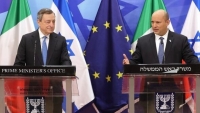 Thủ tướng Italy tới Trung Đông: Khẳng định quan hệ tuyệt vời với Palestine; Israel mở lời giữa lúc EU 'chìm nổi' vì năng lượng