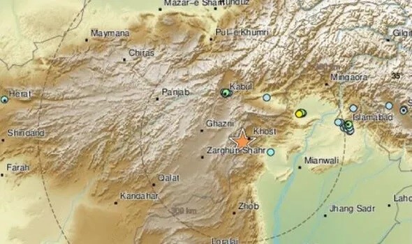 Động đất kinh hoàng ở Afghanistan, gần 300 người tử vong. (Nguồn: Twitter)