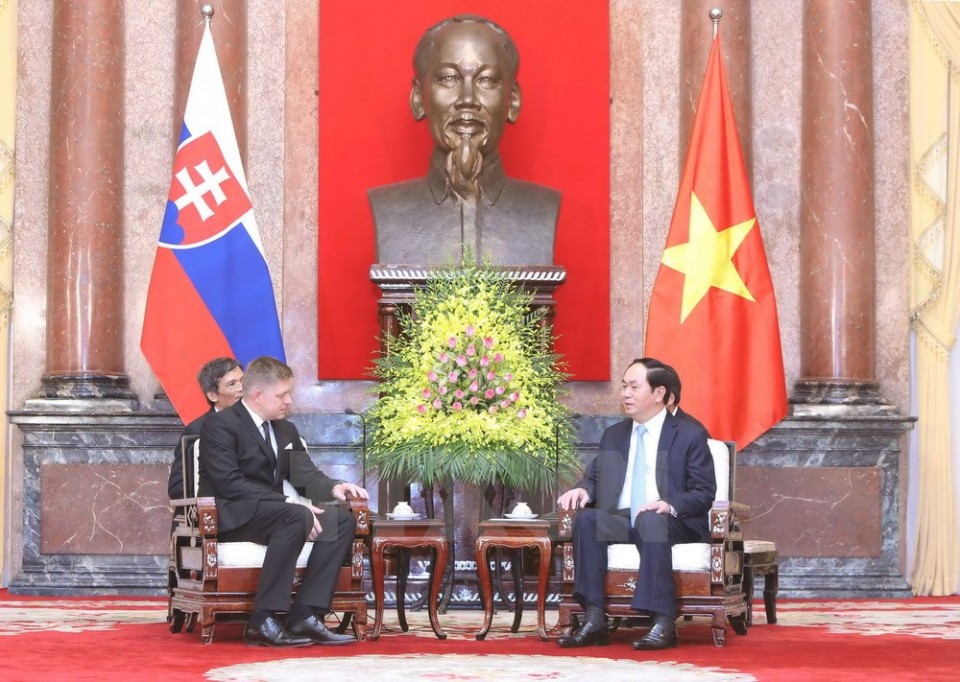 viet nam coi trong viec cung co va phat trien quan he voi slovakia