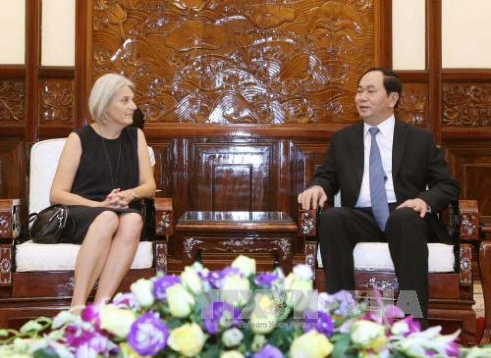 chu tich nuoc tran dai quang tiep dai su dan mach