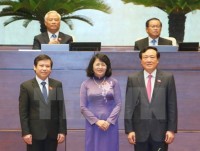 Bà Đặng Thị Ngọc Thịnh được bầu giữ chức Phó Chủ tịch nước
