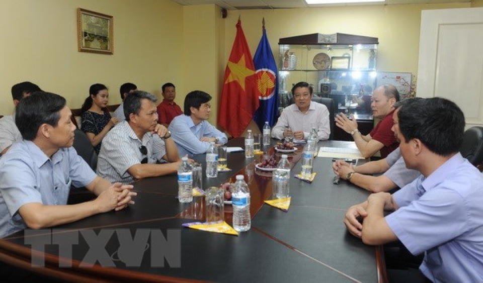 doan dai bieu dang cong san viet nam tham va lam viec tai panama