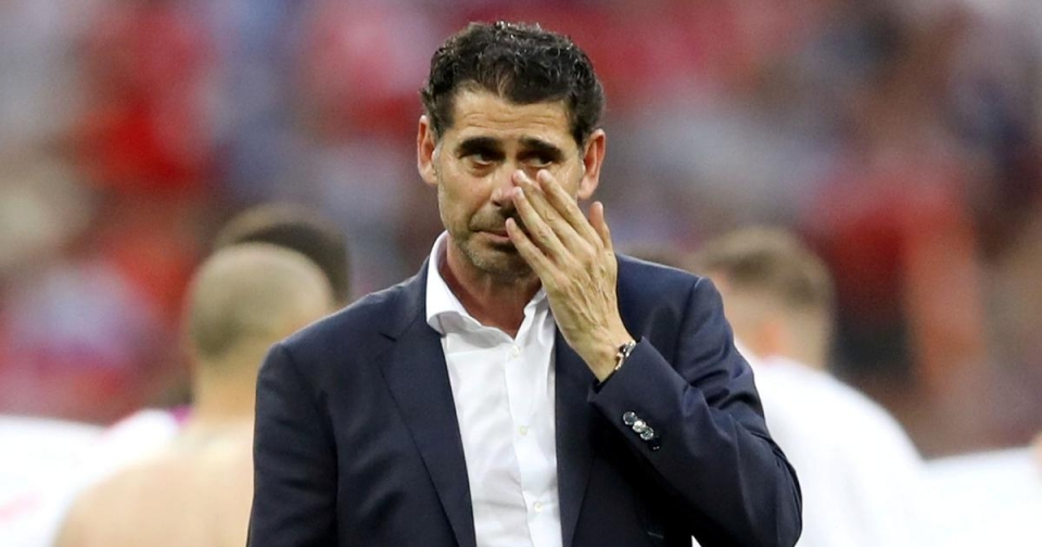 huan luyen vien hierro chia tay doi tuyen tay ban nha