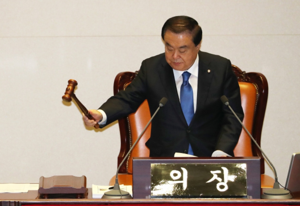 han quoc co chu tich quoc hoi moi