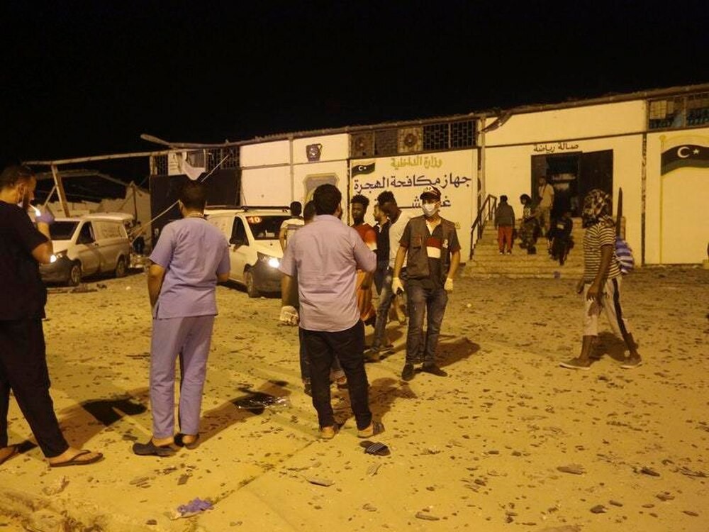 lien hop quoc keu goi dieu tra vu khong kich khu tam giu nguoi di cu tai libya