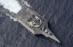 Tàu chiến Mỹ diễn tập với tàu Nhật Bản ở Biển Đông