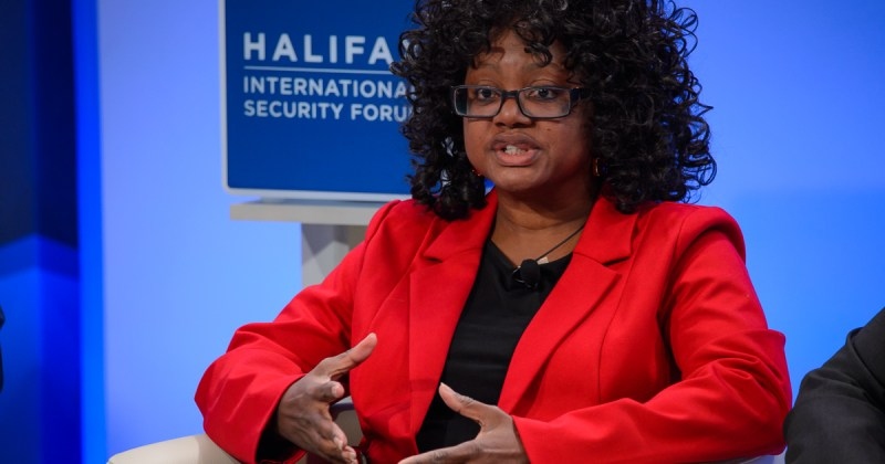 Thứ trưởng Ngoại giao mới của Mỹ hùng hồn hứa hẹn hành động kìm chế Nga, Trung Quốc. (Nguồn: Council on Strategic Risks) Thứ trưởng Ngoại giao mới của Mỹ hùng hồn hứa hẹn hành động kìm chế Nga, Trung Quốc. (Nguồn: Council on Strategic Risks)