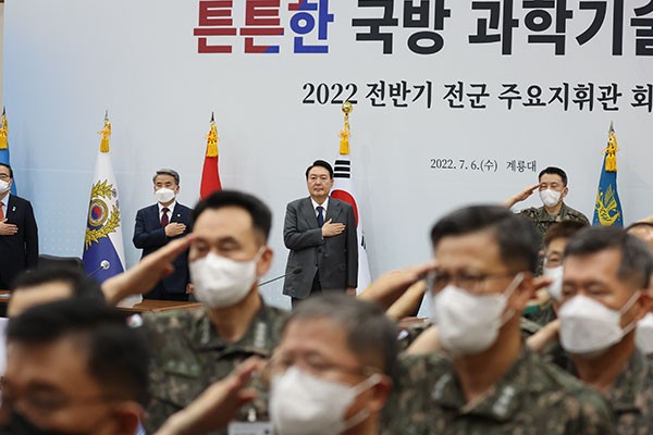 Hàn Quốc: Tổng thống ra mệnh lệnh 'nóng' ứng phó Triều Tiên, tăng cường 'mài sắc' năng lực răn đe. (Nguồn: Yonhap)