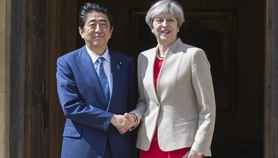Thủ tướng Anh thăm Nhật Bản: Khi lợi ích giao thoa thu tuong anh tham nhat ban khi loi ich giao thoa